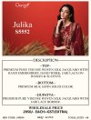 Julika 5552 By Ganga Viscose Woven Silk Salwar Kameez